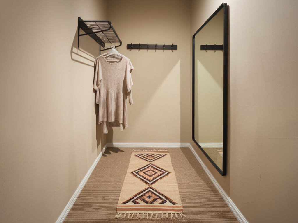 styling small hallways: use mirrors, hooks and a single statement runner to hide clutter and add warmth