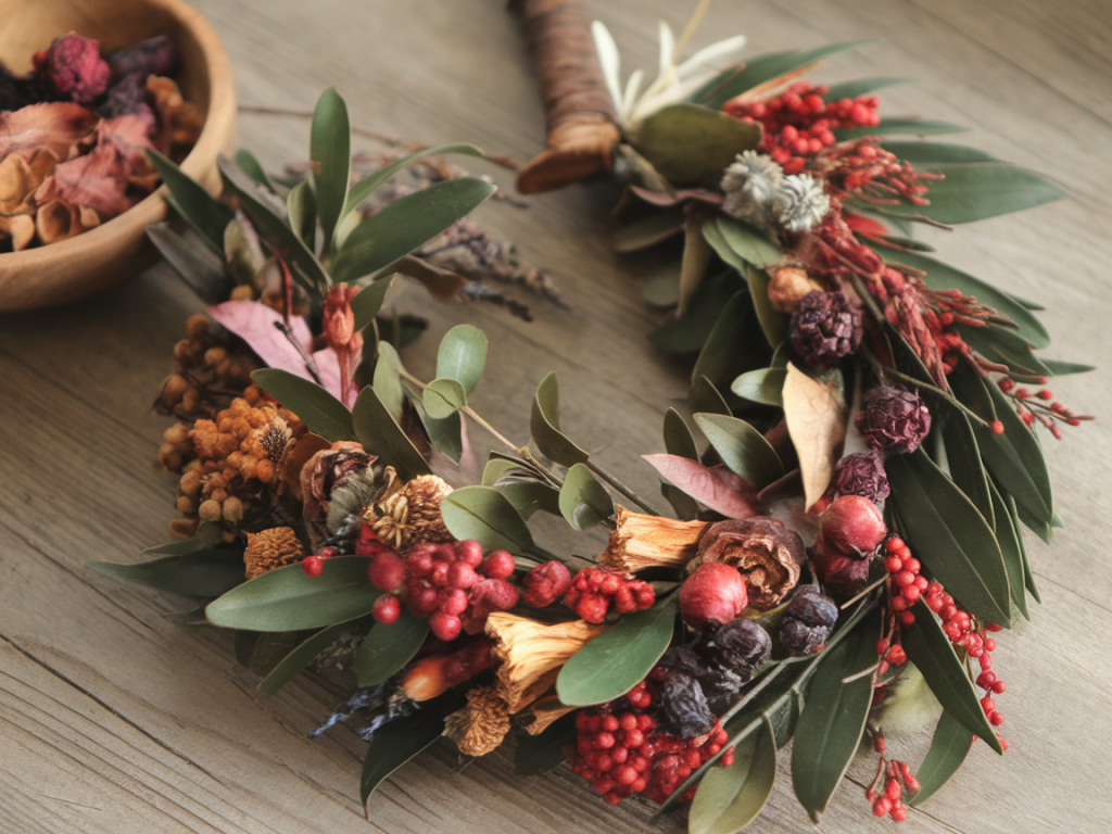 Make a year-round foraged garland that won’t shed: materials, construction and storage tricks