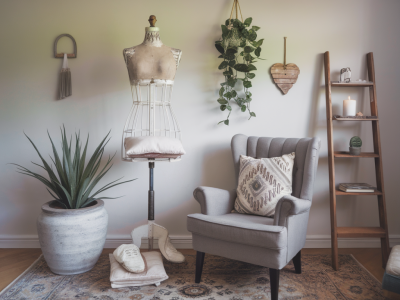 create a hygge reading nook under £100 using charity shop finds