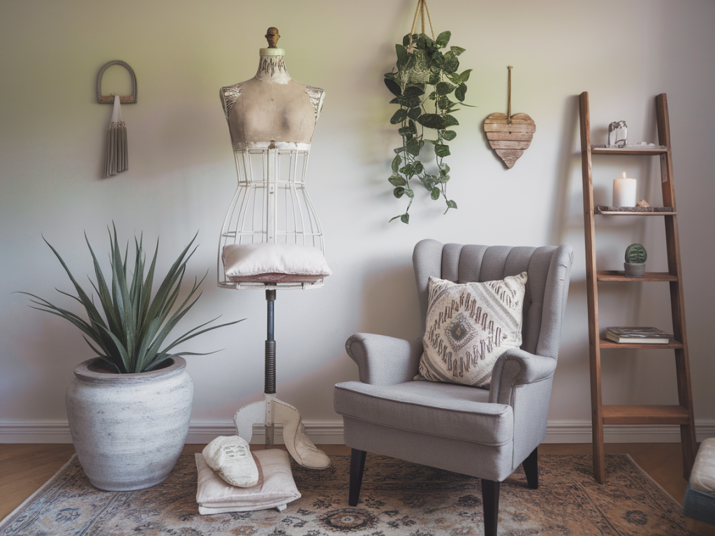 create a hygge reading nook under £100 using charity shop finds