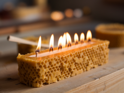 Can you make long-burning candles from leftover beeswax and soy blends? a step-by-step mix and wick guide