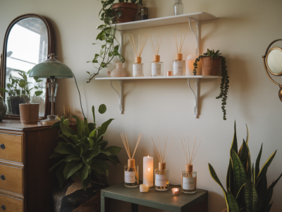Can you naturally scent a small flat without sprays? make six long-lasting jar diffusers with foraged botanicals