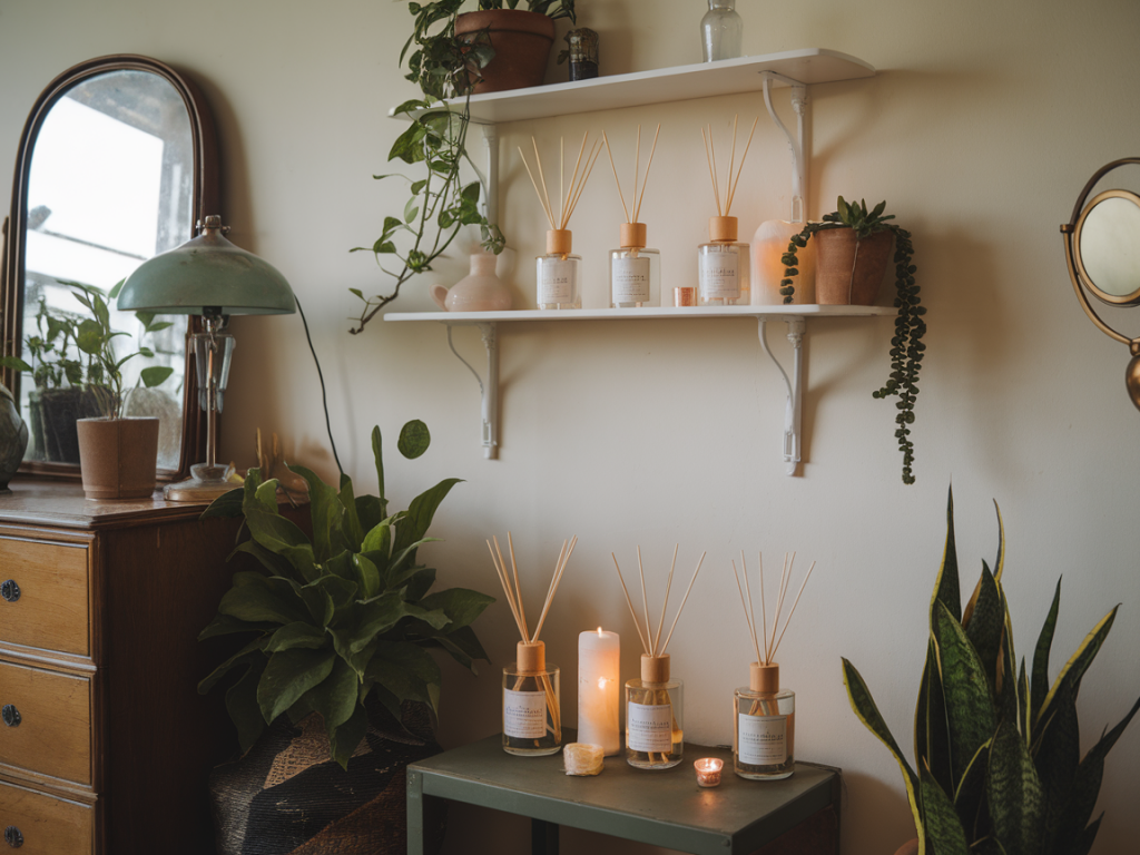 Can you naturally scent a small flat without sprays? make six long-lasting jar diffusers with foraged botanicals